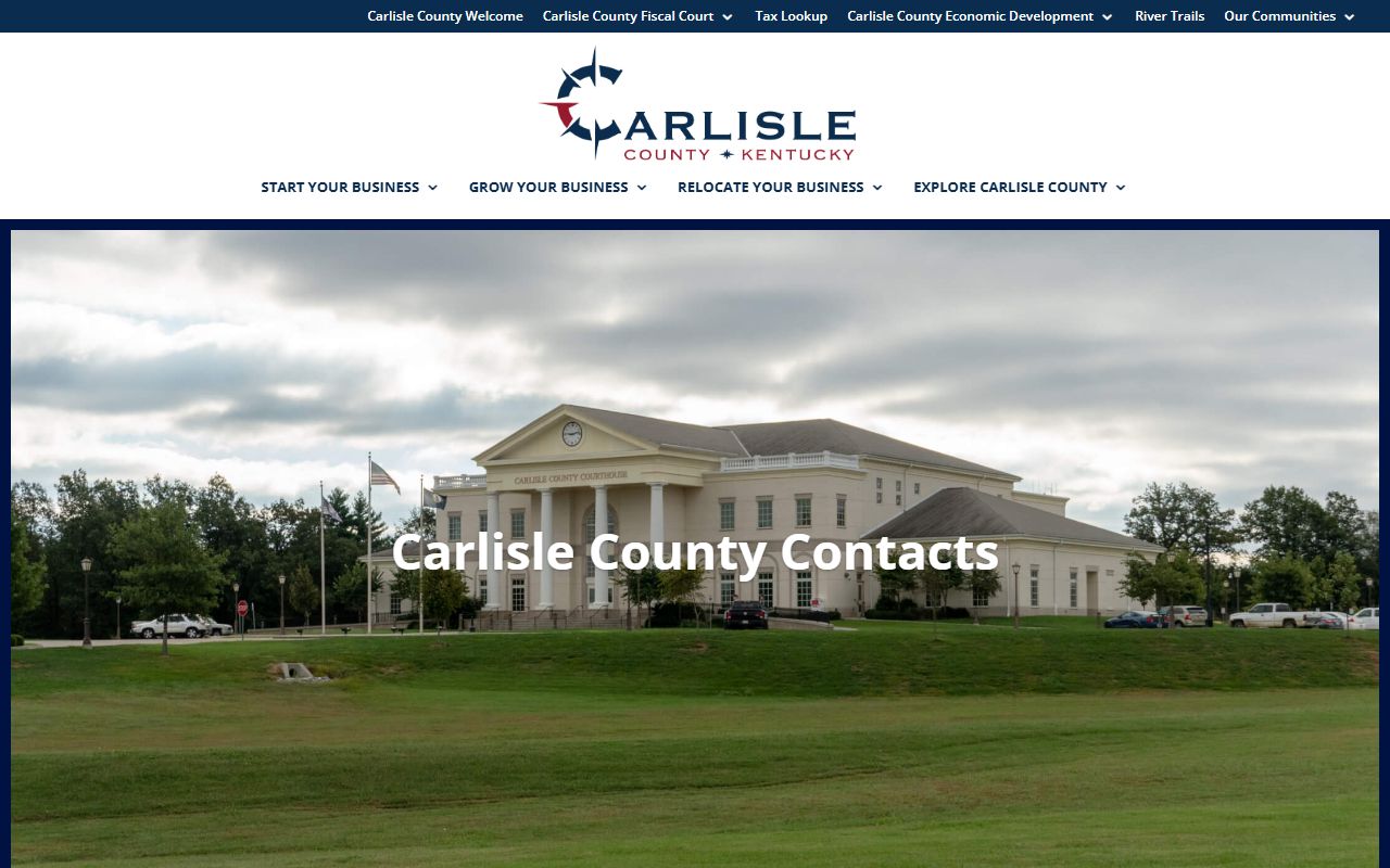 Carlisle County Court records county contacts page